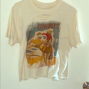 Distressed Graphic Tee